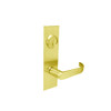 BM17-BRH-03 Arrow Mortise Lock BM Series Classroom Lever with Broadway Design and H Escutcheon in Bright Brass BM17-BRH-03 Arrow Mortise Lock BM Series Classroom Lever with Broadway Design and H Escutcheon in Bright Brass