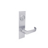 BM22-BRH-26D Arrow Mortise Lock BM Series Office Lever with Broadway Design and H Escutcheon in Satin Chrome