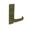 BM11-BRG-10B Arrow Mortise Lock BM Series Apartment Lever with Broadway Design and G Escutcheon in Oil Rubbed Bronze
