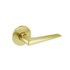 BM01-JL-04 Arrow Mortise Lock BM Series Passage Lever with Javelin Design in Satin Brass