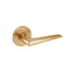 BM01-JL-10 Arrow Mortise Lock BM Series Passage Lever with Javelin Design in Satin Bronze