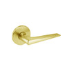 BM20-JL-03 Arrow Mortise Lock BM Series Entrance Lever with Javelin Design in Bright Brass