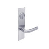 BM26-NH-26D Arrow Mortise Lock BM Series Privacy Lever with Neo Design and H Escutcheon in Satin Chrome
