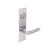 BM20-NH-32D Arrow Mortise Lock BM Series Entrance Lever with Neo Design and H Escutcheon in Satin Stainless Steel