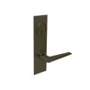 BM27-JH-10B Arrow Mortise Lock BM Series Institutional Privacy Lever with Javelin Design and H Escutcheon in Oil Rubbed Bronze