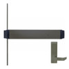 9447L-BE-313-RHR Von Duprin 9447 Series with 940L-BE Lever- Blank Escutcheon Trim Right Handed Concealed Vertical Rod Device in Duranodic Dark Bronze