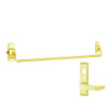 88L-US3-RHR Von Duprin Exit Device in Bright Brass