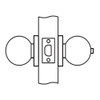 CK04-DE-26 Arrow Cylindrical Lock with Darrin Knob Design in Bright Chrome