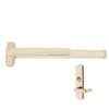 QEL9847WDC-L-US4-4-LHR Von Duprin Exit Device with Quiet Electric Latch in Satin Brass