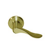 CL08-LC-04-LHR Arrow Cylindrical Lock with Lunar Lever Design in Satin Brass