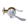 CL12-LC-26-LHR Arrow Cylindrical Lock with Lunar Lever Design in Bright Chrome
