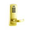 CO200-MS-50-KP-SPA-PD-605 Mortise Electronic Keypad Locks in Bright Brass