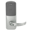 CO200-CY-50-PR-SPA-PD-619 Schlage Standalone Cylindrical Electronic Magnetic Stripe Reader Locks in Satin Nickel