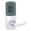 CO200-CY-70-PRK-SPA-PD-625 Schlage Standalone Cylindrical Electronic Proximity with Keypad Locks in Bright Chrome