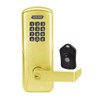 CO220-MS-75-KP-RHO-PD-605 Schlage Standalone Classroom Lockdown Solution Mortise Keypad locks in Bright Brass