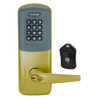 CO220-CY-75-PRK-ATH-PD-606 Schlage Standalone Classroom Lockdown Solution Cylindrical Proximity Keypad with in Satin Brass