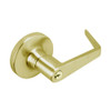 MA581P-DG-606 Falcon Mortise Locks MA Series Storeroom with DG Lever in Satin Brass Finish