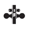 MA371P-QG-605 Falcon Mortise Locks MA Series Store Door with QG Lever in Bright Brass
