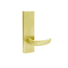 MA311-QN-606 Falcon Mortise Locks MA Series Privacy QN Lever with Escutcheon Style in Satin Brass Finish