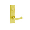 MA541P-DN-605 Falcon Mortise Locks MA Series Entry/Office DN Lever with Escutcheon Style in Bright Brass Finish