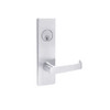 MA621P-DN-625 Falcon Mortise Locks MA Series Front Door DN Lever with Escutcheon Style in Bright Chrome Finish