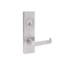 MA621P-DN-630 Falcon Mortise Locks MA Series Front Door DN Lever with Escutcheon Style in Satin Stainless Finish
