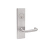 MA571P-SN-630 Falcon Mortise Locks MA Series Dormitory Exit SN Lever with Escutcheon Style in Satin Stainless Finish