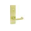 MA621P-SN-606 Falcon Mortise Locks MA Series Front Door SN Lever with Escutcheon Style in Satin Brass Finish