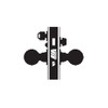 MA451BD-DG-625 Falcon Mortise Locks MA Series Hotel with DG Lever Prepped for SFIC in Bright Chrome
