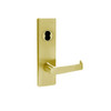 MA531BD-DN-606 Falcon Mortise Locks MA Series Apartment Corridor DN Lever with Escutcheon Style in Satin Brass Finish