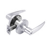 T511PD-A-625 Falcon T Series Cylindrical Entry/Office Lock with Avalon Lever Style in Bright Chrome Finish