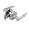 T381PD-A-619 Falcon T Series Cylindrical Exit Security Lock with Avalon Lever Style in Satin Nickel Finish