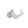 T12-D-625 Falcon T Series Cylindrical Half Dummy with Dane Lever Style in Bright Chrome Finish