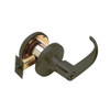 T351PD-Q-613 Falcon T Series Cylindrical Closet Lock with Quantum Lever Style in Oil Rubbed Bronze Finish