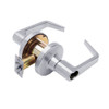 T381BD-D-626 Falcon T Series Cylindrical Exit Security Lock with Dane Lever Style Prepped for SFIC in Satin Chrome Finish