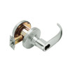 T351BD-Q-619 Falcon T Series Cylindrical Closet Lock with Quantum Lever Style Prepped for SFIC in Satin Nickel Finish