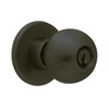 X511PD-HG-613 Falcon X Series Cylindrical Entry/Office Lock with Hana-Gala Knob Style in Oil Rubbed Bronze Finish