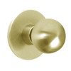 X301S-HY-606 Falcon X Series Cylindrical Privacy Lock with Hana-York Knob Style in Satin Brass Finish