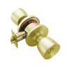 W511PD-E-606 Falcon W Series Cylindrical Entry/Office Lock with Elite Knob Style in Satin Brass Finish