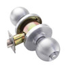 W301S-H-625 Falcon W Series Cylindrical Privacy Lock with Hana Knob Style in Bright Chrome Finish