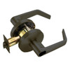 W581BD-D-613 Falcon W Series Cylindrical Storeroom Lock with Dane Lever Style in Oil Rubbed Bronze Finish