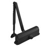 1601H-693 Norton 1600 Series Hold Open Adjustable Door Closer in Black Finish