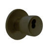 X561BD-EY-613 Falcon X Series Cylindrical Classroom Lock with Elite-York Knob Style in Oil Rubbed Bronze Finish