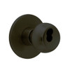 X501BD-TY-613 Falcon X Series Cylindrical Entry Lock with Troy-York Knob Style in Oil Rubbed Bronze Finish