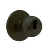 X411BD-TY-613 Falcon X Series Cylindrical Asylum Lock with Troy-York Knob Style in Oil Rubbed Bronze Finish