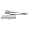 CPS1601T-689 Norton 1600 Series Hold Open Adjustable Door Closer with CloserPlus Spring Arm in Aluminum Finish