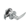 T351GD-A-619 Falcon T Series Cylindrical Closet Lock with Avalon Lever Style Prepped for SFIC in Satin Nickel Finish