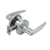 T561GD-A-619 Falcon T Series Cylindrical Classroom Lock with Avalon Lever Style and Falcon SFIC Core in Satin Nickel Finish