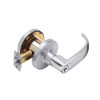 T351GD-Q-626 Falcon T Series Cylindrical Closet Lock with Quantum Lever Style Prepped for SFIC in Satin Chrome Finish