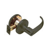 T351GD-Q-613 Falcon T Series Cylindrical Closet Lock with Quantum Lever Style Prepped for SFIC in Oil Rubbed Bronze Finish